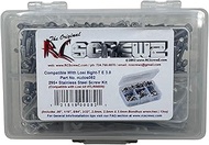 RC Screwz Stainless Steel Screw Set: Losi 8IGHT-T E 3.0, RCZLOS082