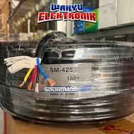 1 METER - KABEL AUDIO SPEAKER SOUND LISTRIK SERABUT ISI 4 2.5 MM SOUNDMAX 4x2.5