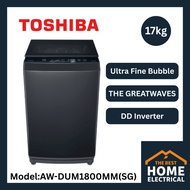 Toshiba Fully Auto Top Load Washing Machine with DD Inverter 12KG | 13KG | 14KG | 15KG | 17KG