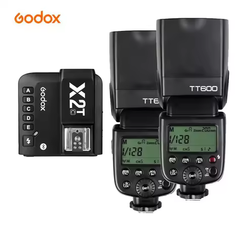Godox TT600 TT600S 2.4G Wireless 1/8000s Flash Speedlite Light with X2T-C/N/S/F/O/P Trigger for Cano