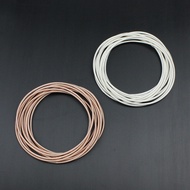 Wire Diameter 1.7mm Spring Carbon Steel Wire Rose Gold Silver Bracelet Can Open Tighten Spring Guita