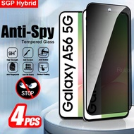 4Pcs Privacy Tempered Glass For Samsung Galaxy A56 5G Anti Peeping Screen Protector Samsung a56 A36 