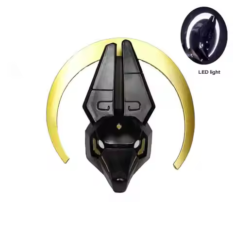 Game Sky Children of Light Cosplay Descendants of LED Light Helmet Anubis Mask Halloween Carnival CO