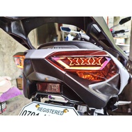 Yamaha Xmax V1 taillight sticker xXX design sticker xmax sticker xmax emblem