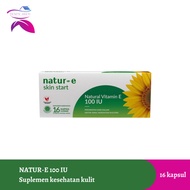 Natur E 100 IU 16 Capsules Skin Health Supplement/