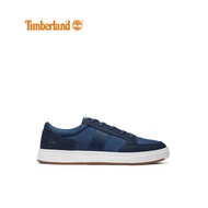 Timberland Men's Davis Square Basic Sneaker Navy Nubuck Wide