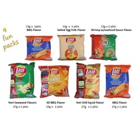 Lays mix chip 13g-27g (Bundle of 9)