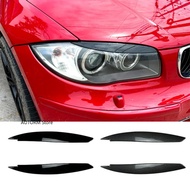 Car Headlight Evil Eyebrows Eyelids For BMW 1 Series E81 E82 E87 E88 118d 120i 120d 123d 130i M1 200