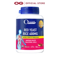 Ocean Health Red Yeast Rice 600mg 120 Capsules