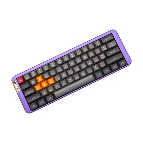 Captanjar KP TSLA60 Tsla 60 60% CNC Powder Coating Case or Anodizing for Mechanical Keyboard PCB BM6