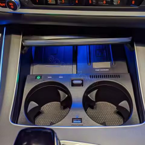 15W Car wireless charger For Bmw X5 X5M X6 X6M X7 G05 G06 G07 2019-2022 phone charging mobile holder