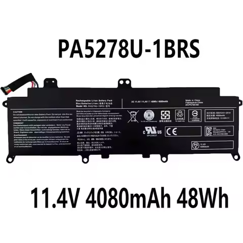 QULE 11.4v 4080mAh PA5278U-1BRS Laptop Battery for Toshiba Portege Tecra X40-D X30-D X30-E series