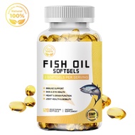 Omega-3 Fish Oil Capsule Helps Heart Health & Relieve Stress Fish Oil Supplements Omega 3 Fish Oil