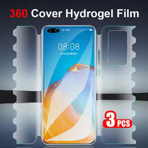 360 Hydrogel Film For Huawei P40 P30 P50 P60 Pro Lite Soft Screen Protector for Huawei Nova 10 9 8SE