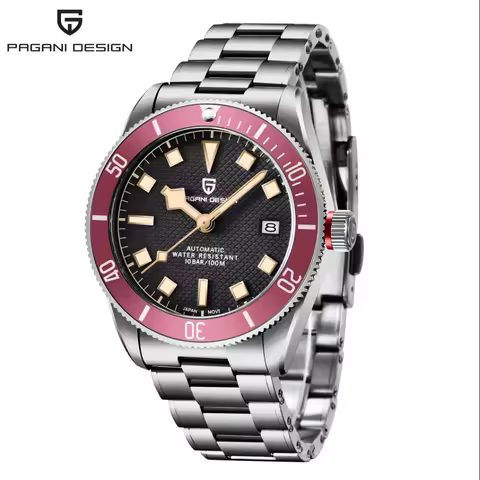 PAGANI DESIGN BB58 Men's Watches Mechanical Watch For Men Luxury Automatic Watch Men NH35 Movt Water