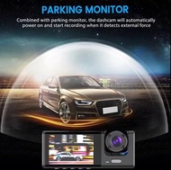 超級夜視雙行車記錄器 1080P 高畫質 DVR USB G 感應器 WDR 停車監視器 galckp 2125 Super Night Vision Dual Dash Camera 1080P H