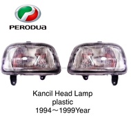 perodua kancil 1994～1999 head lamp lampu depan petak ( glass/kaca/plastic/plastik) Depo set