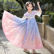 Hanfu Girls 2025 Children Ancient Immortals Ancient Girls Ancient Tang