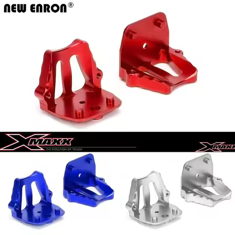 NEW ENRON 2Pcs 7760 Aluminum Alloy Front &Rear Motor Heat Sink Mount for RC Crawler Car Traxxas 1/5 