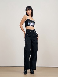 Niyom Jeans : รุ่น  BCG001.2 กางเกงยีนส์ผู้หญิง ทรงกระบอก