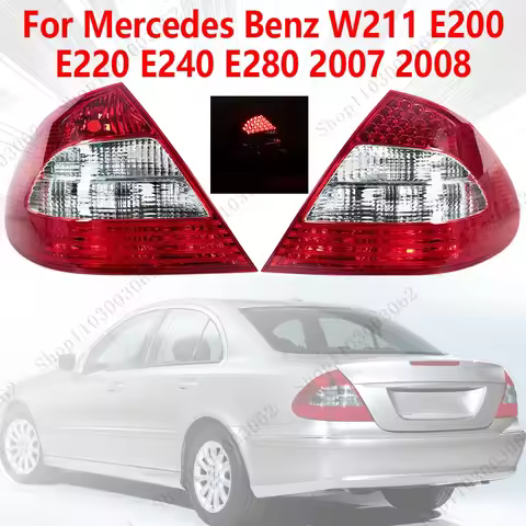 Auto Parts Rear Bumper Tail Light Turn Light Reversing Warning Light For Mercedes Benz W211 E200 E22