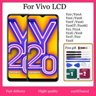 For Vivo Y20 Y20A Y20i Y20S Y20T Y20G Y20GT Y20SG Y21 Y21A Y21G Y21S Y21T Y22 Y22S LCD Display Touch