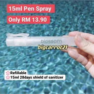 Blossom sanitizer 15ml pen spray
