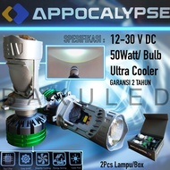 Mini Projector H4 Premium A8 White 50W Led Headlight