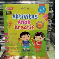 Creative Children's Activity Book for 4-5 Years Old Erlangga for Kids