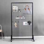 Kindergarten Floor-standing Art Accessories Display Rack Grid Works Stall Mobile Rack Studio Rack Gr