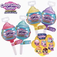 Oosh Cotton Candy Cuties By Zuru Mystery Toys Bundle 4 Fluffy Slime Capsules With Stickers Stretchy 