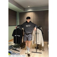 1977 Essentials Tchipz Men's and Women's Hoodie Loose Form 350gsm Cotton Felt