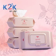 05 gói khăn ướt đa năng gumi - khăn giấy ướt trẻ em thùng 5 gói chất lượng hàng đầu việt nam