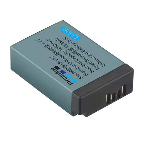 LPE17 LP-E17 Battery+Dual USB Charger for Canon EOS R8,Rebel T8i, T7i, T6i, T6s, SL2, SL3, EOS M3, M