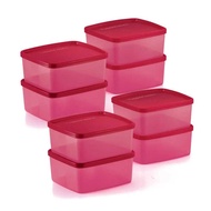 Tupperware So Fresh square round 400ml (food container bekas tupperware bekal tupperware) Bekal Tupp