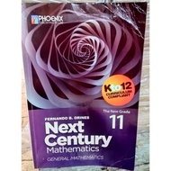 NEXT CENTURY MATHEMATICS, GENERAL MATH FOR SENIOR HIGH ( USED BOOK)