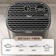 Knife Holder Kitchen Multifunctional Countertop Chopstick Holder Knife Storage Rack 2ME7