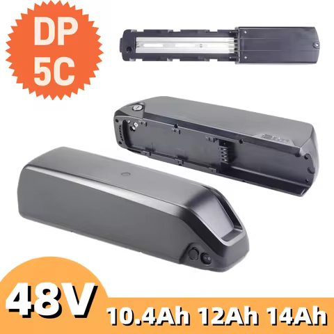 DP-5C Down tube Battery 48V 10.4Ah 12Ah 14Ah 4pin Lithium-Ion Battery for S07-G, Dirwin Voyager 500W