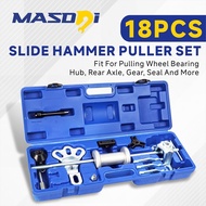 Masdsi Slide Hammer, 9-Way Slide Hammer Puller Set, Slide Hammer Bearing Puller with Internal Extern