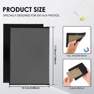 10pcs Magnetic Picture Frames 4"X6"5"X7"8.5"X11"Magnet Photo Frame Pockets/Postcard HolderDecoration