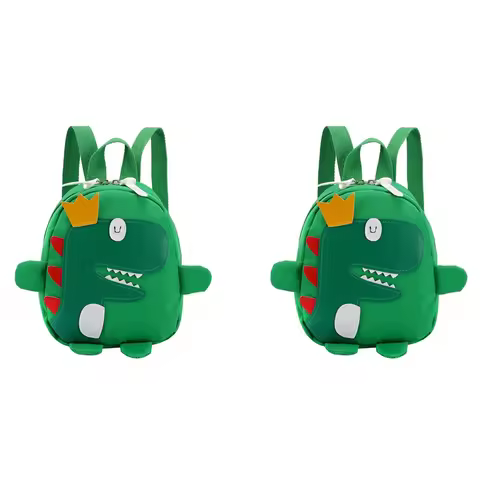 L81A 2025-2X Cute Kids Kindergarten School Bag 3D Cartoon Dinosaur Mini Backpack New Baby Boy Girl S