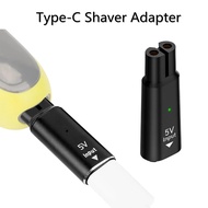 5V TypeC อะแดปเตอร์โกนหนวดหัวเปลี่ยนสายชาร์จสำหรับ Philips Norelco OneBlade QP2724 QP2834 QP4530 QP1