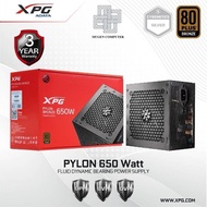 XPG PYLON 650W 650 watt 80+ Bronze PSU Power Supply
