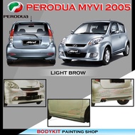 PERODUA MYVI 2005 STYLE SPORTY OE FULL SET FULLSET SKIRTING (FRONT SKIRT, SIDE SKIRT, REAR SKIRT) PU