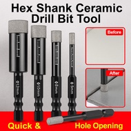【Prevents Tile Cracking】Tile Drill Bit Set For Ceramic Tiles Dry Drilling Tile Drill Bit/Ceramic Dri
