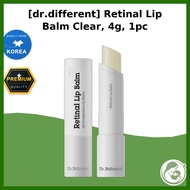 [dr.different] Retinal Lip Balm Clear, 4g, 1pc / Korean Lip Balm / Non-Sticky Finish / 100% Genuine 