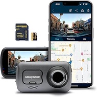NEXT BASE 622GW Dash Cam and 128GB Memory Card True 4K 30fps UHD Automatic Recording in Car Camera -