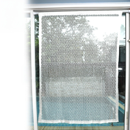 Am Ali Mall  ผ้าม่าน ม่านหน้าต่าง ม่านโปร่งแสงสีครีม