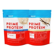 Equip Foods Prime Protein Powder Unflavored & Prime Protein Powder Vanilla