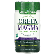 [PRE-ORDER] Green Foods, Green Magma, Organic Barley Grass Juice Powder (80 g)